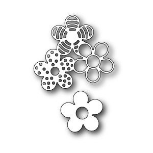 Poppystamps 1227 - Flower Stack