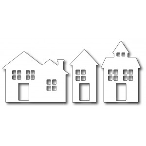 Frantic Stamper FRA-Die-09095 - The Suburb Houses