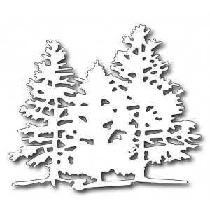 Frantic Stamper FRA-Die-09445 - Evergreen Trio