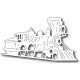 Frantic Stamper FRA-Die-09488 - Steam Train