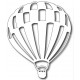 Frantic Stamper FRA-Die-09491 - Hot Air Balloon