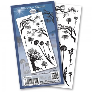 Katy Sue Designs FSCLR4X6 39SIL - Trees