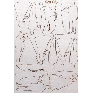 СЕТ095 / A5 - Комплект с елементи от бирен картон