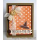 Impression Obsession CC092 - Cover-a-Card Reverse Polka Dots