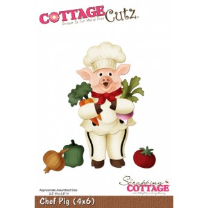 Cottage Cutz CC004 - Chef Pig (4x6)