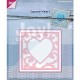 Joy crafts 6002/0445 - Square Heart