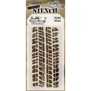 Tim Holtz Layered Stencil THS045 - Treads