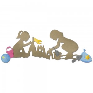 Sizzix 660347 - Children & Sandcastle