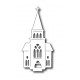 Frantic Stamper FRA-Die-09540 - Village Church