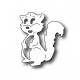 Frantic Stamper FRA-Die-09531 - Adorable Squirrel