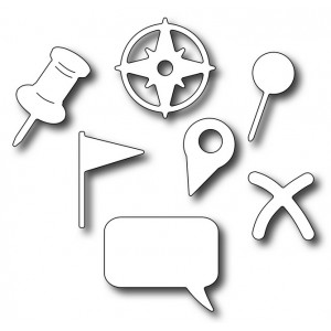 Frantic Stamper FRA-Die-09518 - Map Icons
