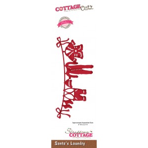 Cottage Cutz CCE334 - Santa's Laundry