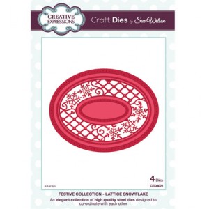Creative Expressions CED3021 - Lattice Snowflake