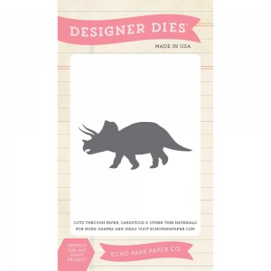 Echo Park Paper EPDIE355 - Triceratops Small