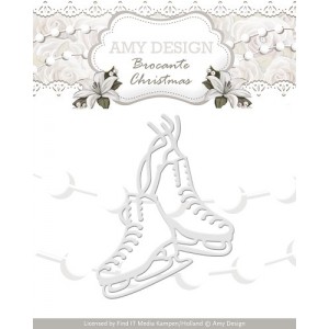 Find It Trading ADD10036 Amy Design Brocante Christmas - Figure Skates
