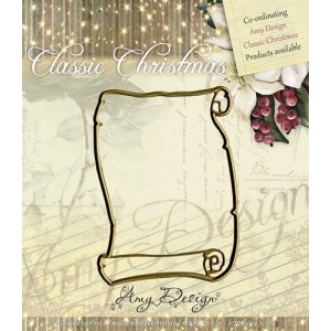 Find It Trading ADD10019 Amy Design Classic Christmas - Scroll