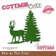 Cottage Cutz CCE343 - Deer w/ Pine Tree