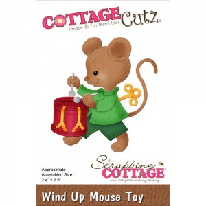 Cottage Cutz CC074 - Wind Up Mouse Toy