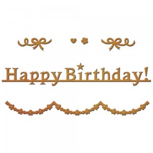 Spellbinders S2187 - Happy Birthday