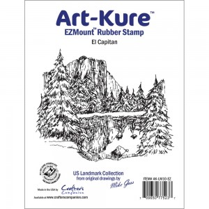 Art-Kure Cling Stamp AK-LM10 - El Capitan