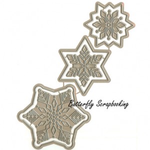 Impression Obsession DIE241-Z - Snowflakes Cutout