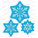 Impression Obsession DIE241-Z - Snowflakes Cutout