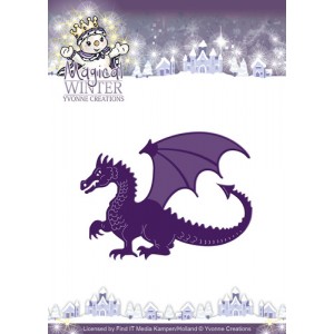 Find It Trading YCD10045 - Yvonne Creations Magical Winter - Dragon